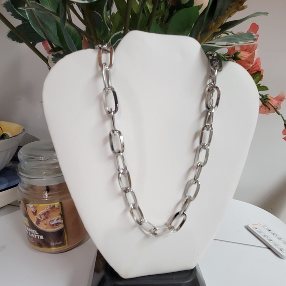 NWT COOKIE LEE HEAVY PAPERCLIP 📎NECKLACE - Picture 3 of 5
